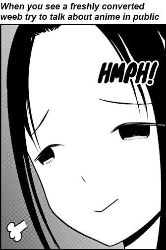 meme anime tentang momen memalukan