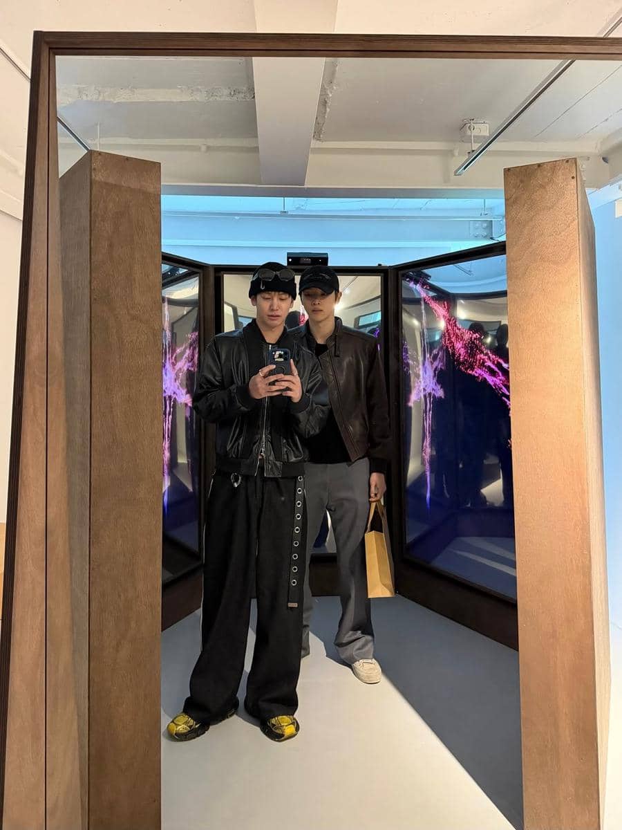 potret Shohei eks SM Rookies dan Sungchan RIIZE reunian