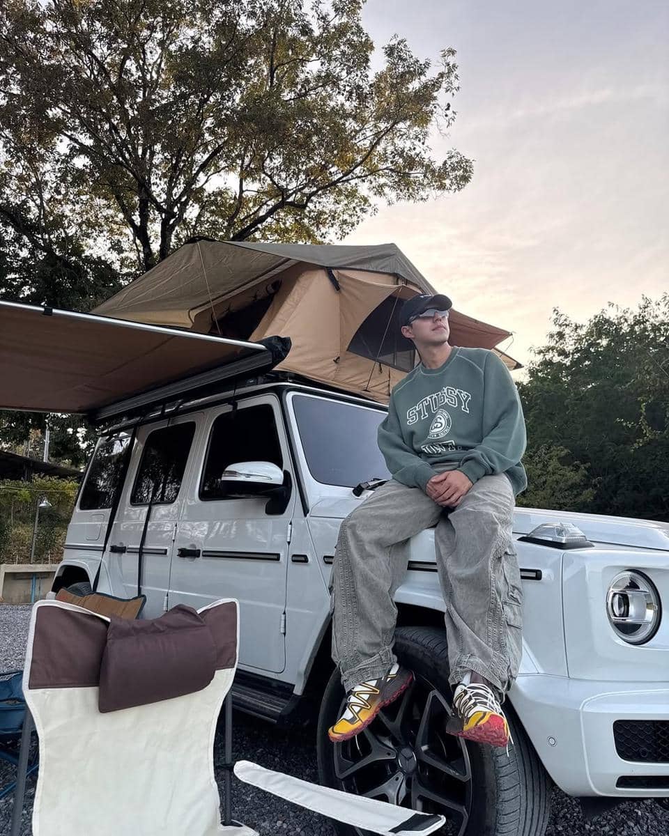 OOTD Glamping ala Nine Naphat