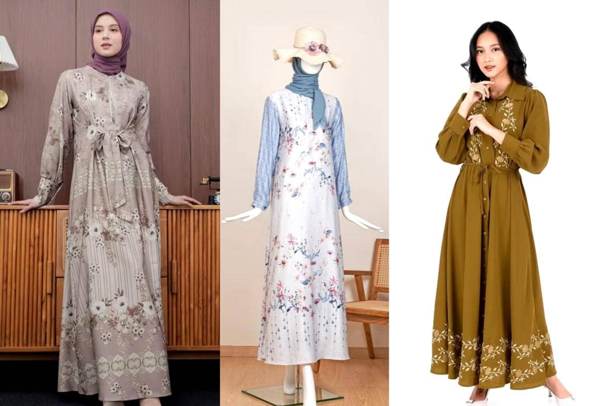 10 Rekomendasi Gamis Lebaran 2026 Harga di Bawah 300 Ribu, Cakep!