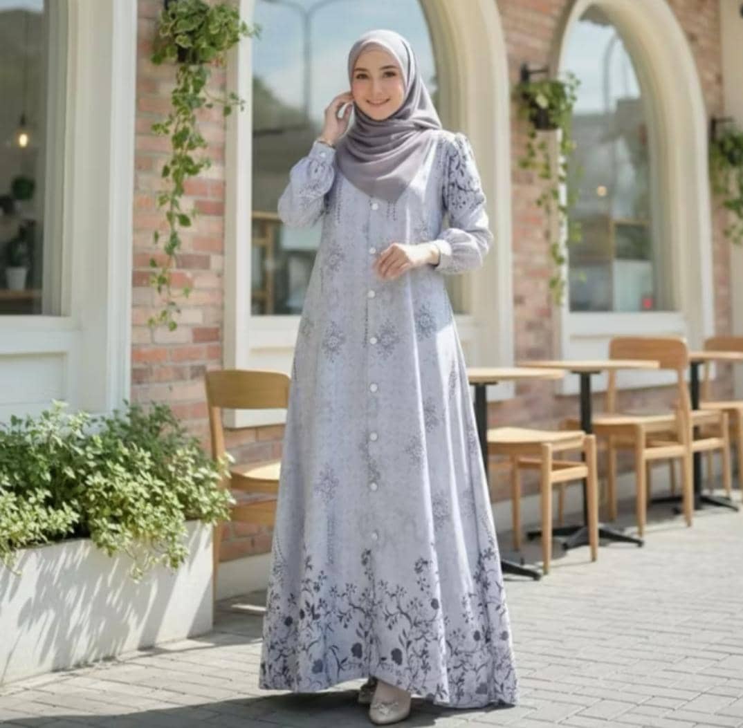 Rekomendasi gamis lebaran 2026