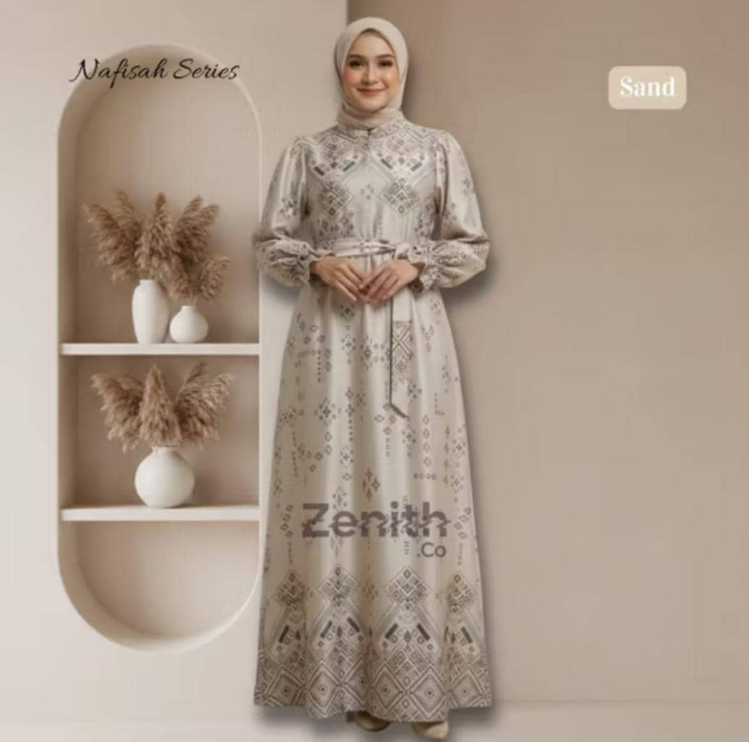 Rekomendasi gamis lebaran 2026