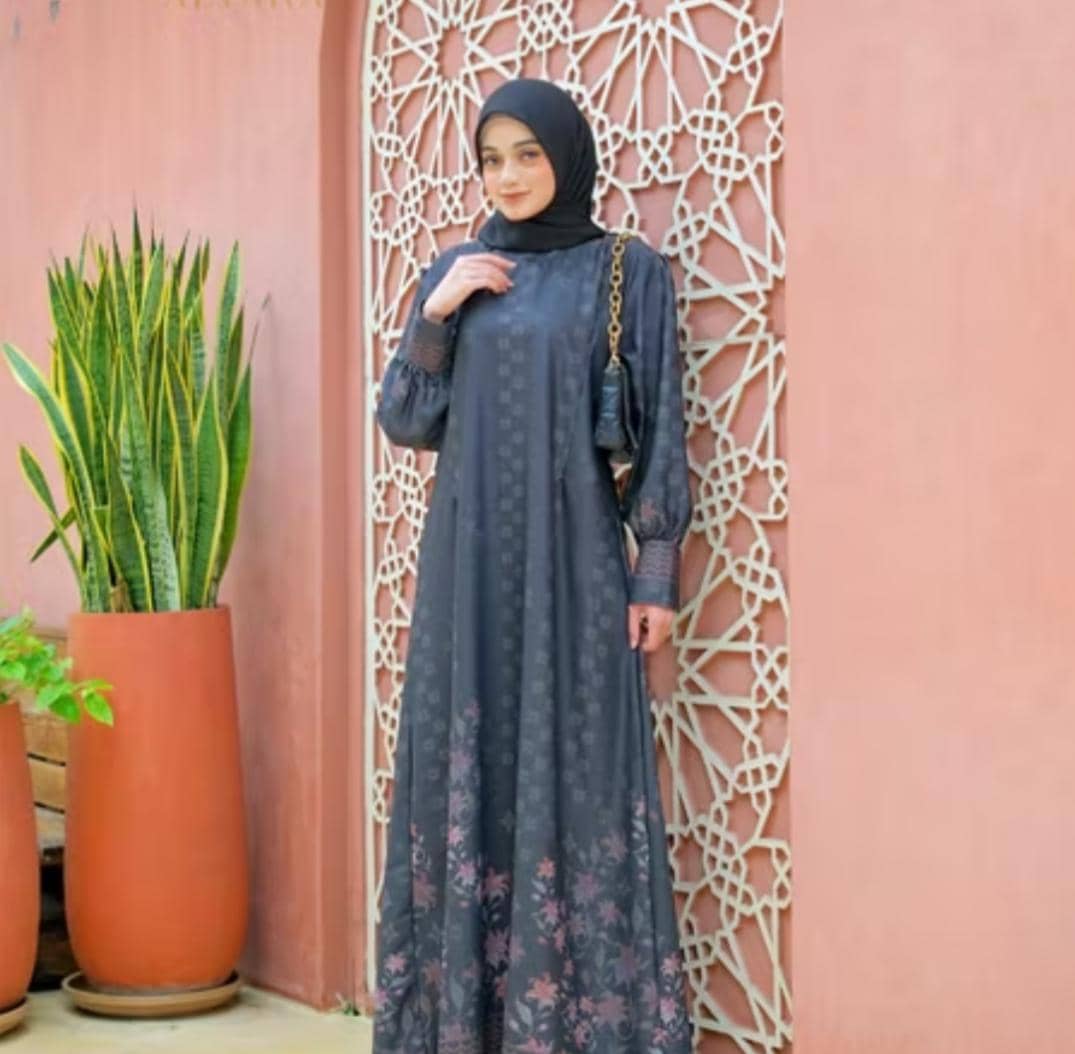 Rekomendasi gamis lebaran 2026