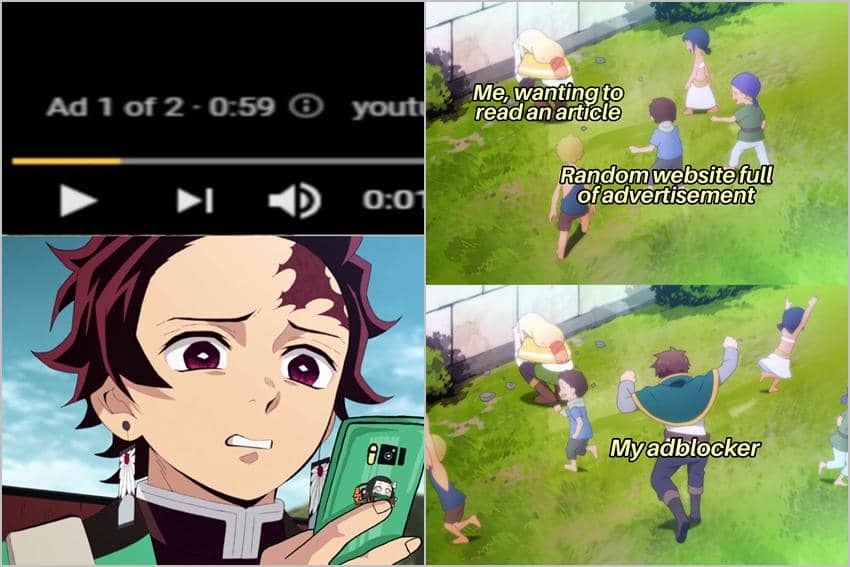 8 Meme Anime tentang Iklan, Gak bisa Dilewati, dong!