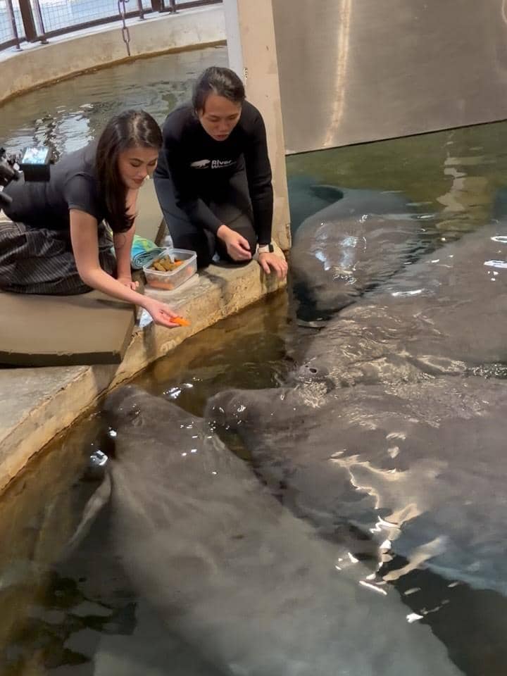 Agnez Mo saat liburan ke Dubai