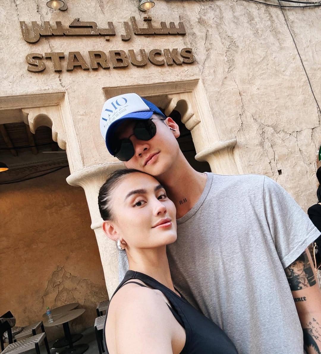 Agnez Mo saat liburan ke Dubai