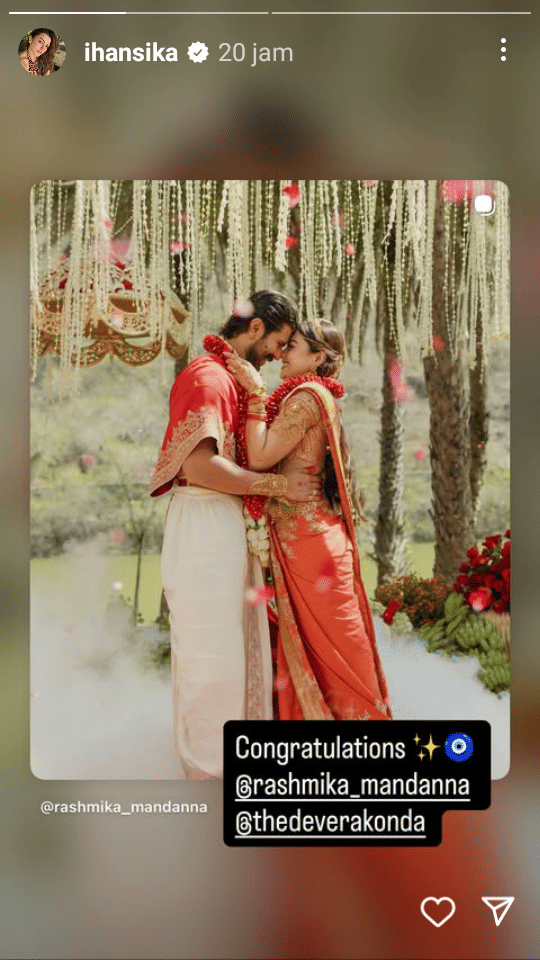 unggahan Hansika Motwani