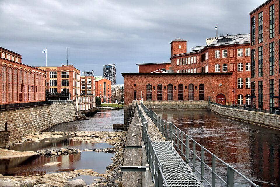 Kota Tampere di Finlandia