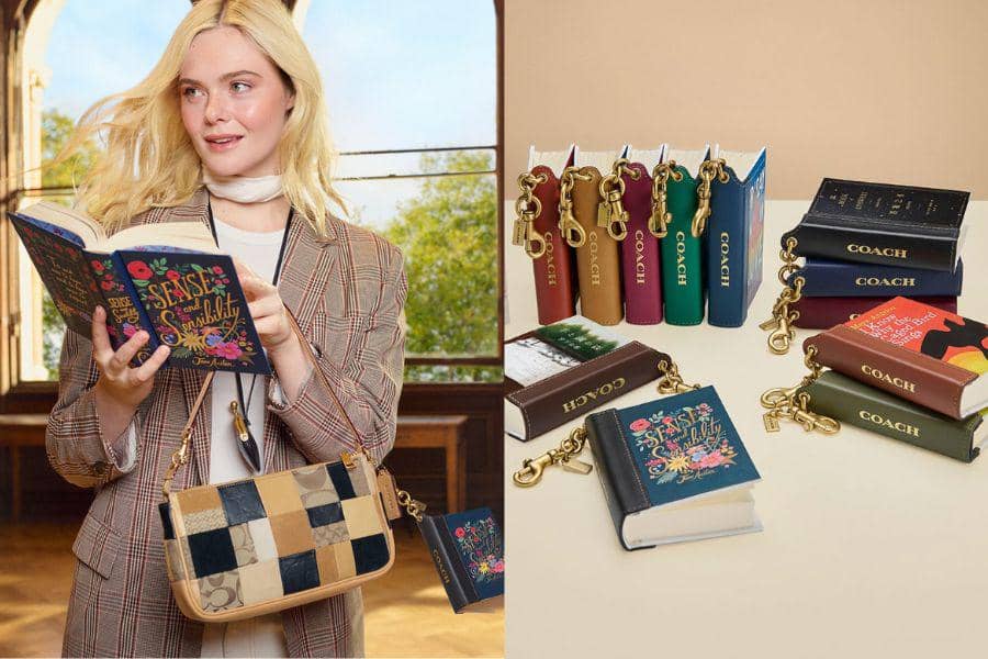 Coach Sulap Karya Sastra Jadi Bag Charm, Ada Karya Jane Austen!