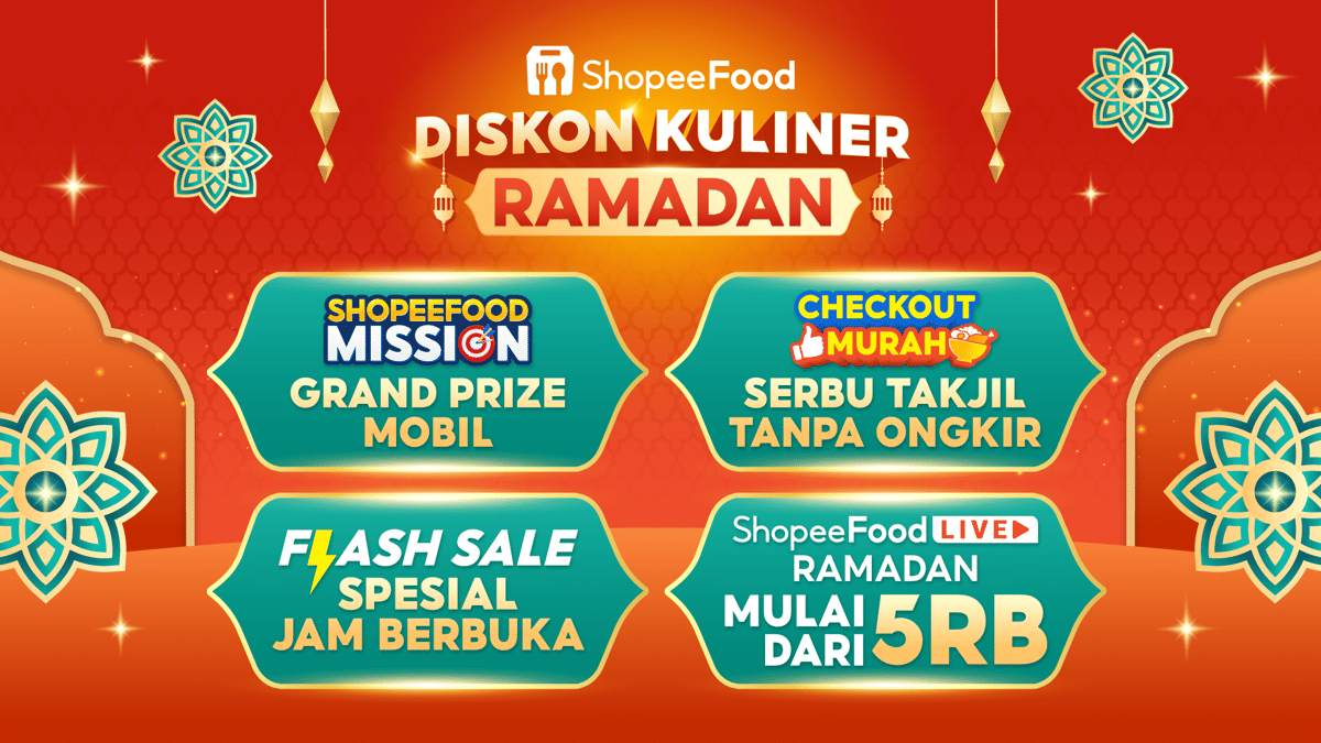 ShopeeFood Hadirkan Promo Diskon Kuliner Sepanjang Bulan Ramadan