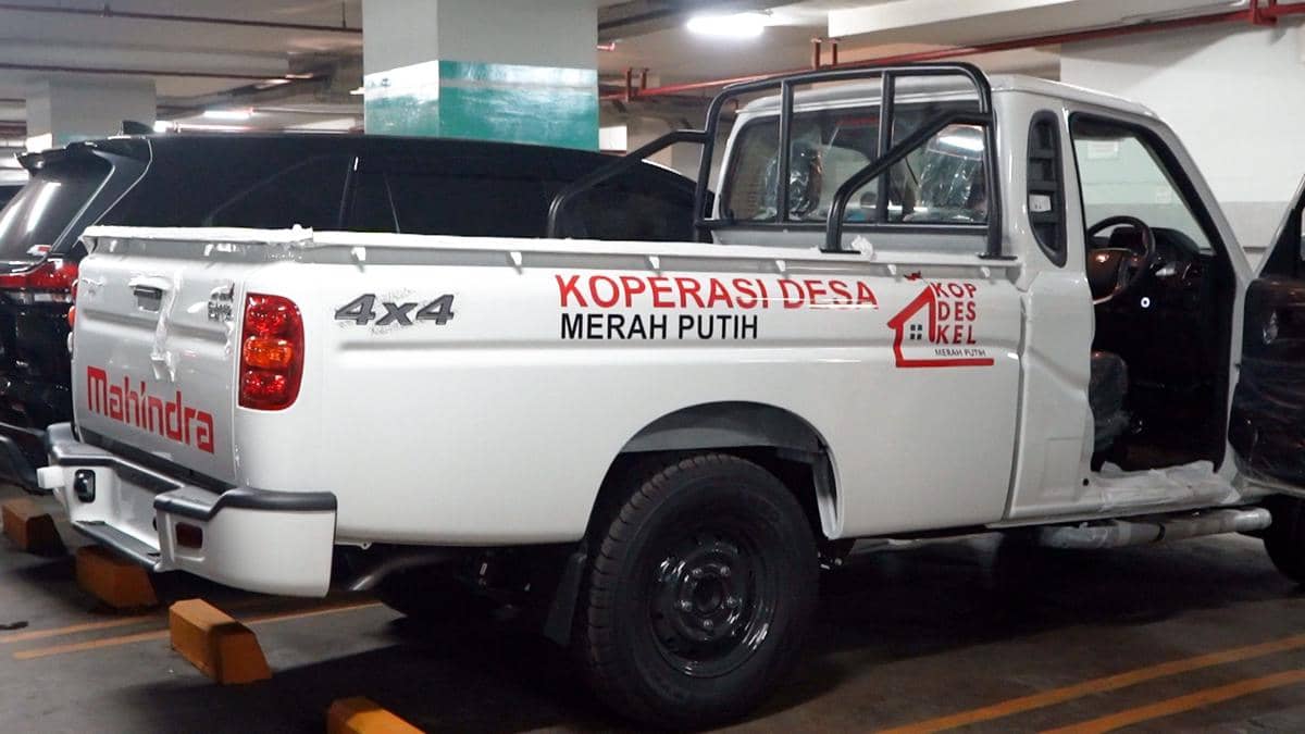 Mobil Koperasi Desa (Kopdes) Merah Putih.