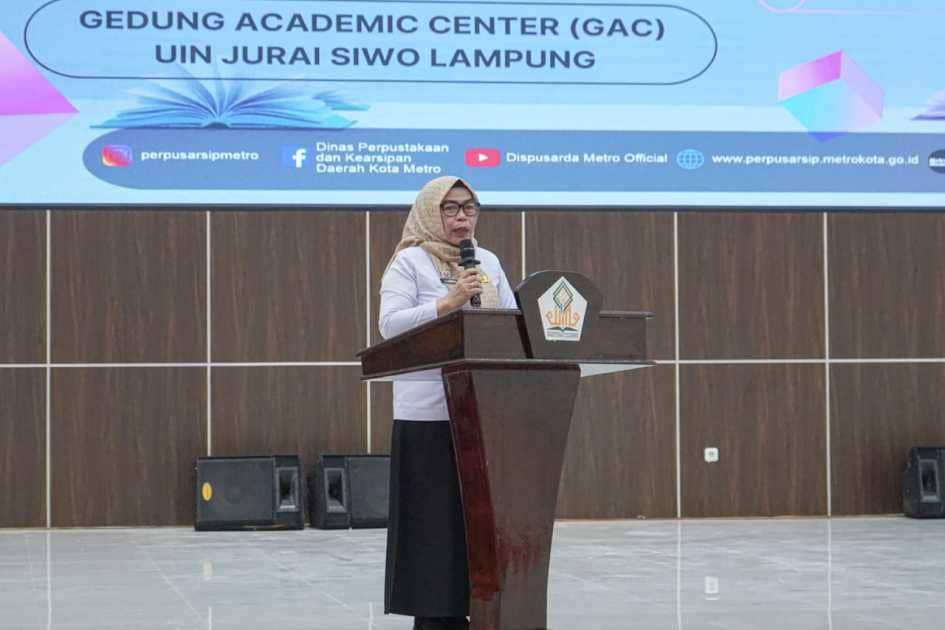 Pengukuhan 87 penggerak literasi Kota Metro di Auditorium UIN Jurai Siwo Lampung