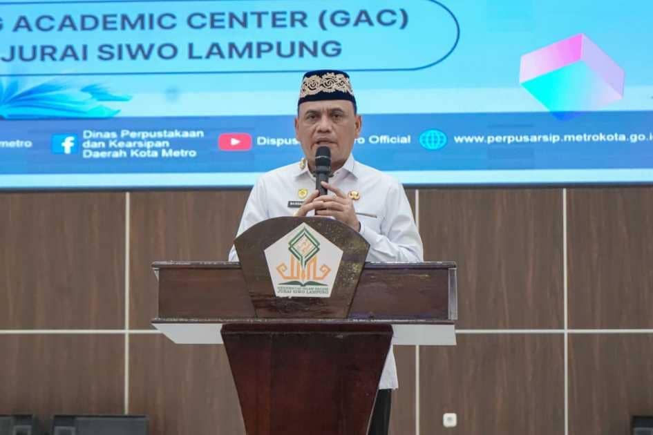 Pengukuhan 87 penggerak literasi Kota Metro di Auditorium UIN Jurai Siwo Lampung