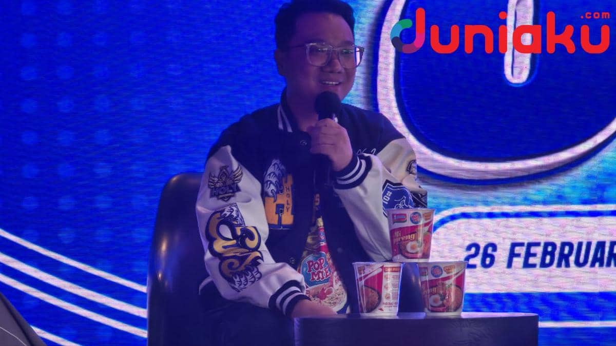 Antonius Pandu selaku Senior Brand Manager Pop Mie. Fotografer: Fahrul Nurullah. (Duniaku.com/Fahrul Nurullah)