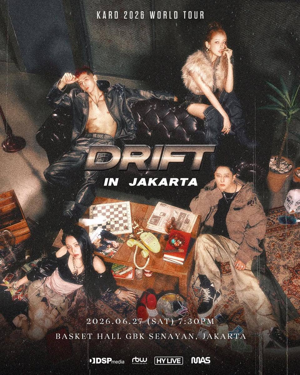 KARD mau konser di Jakarta Juni 2026