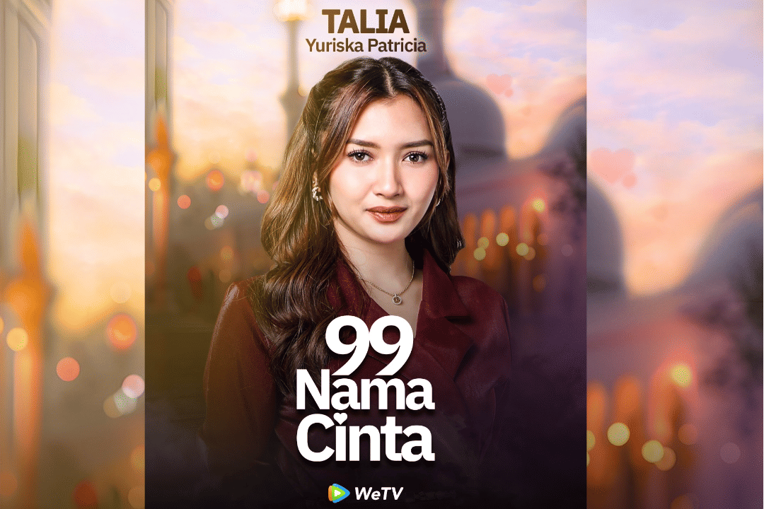 Yuriska Patricia sebagai Talia di 99 Nama Cinta  