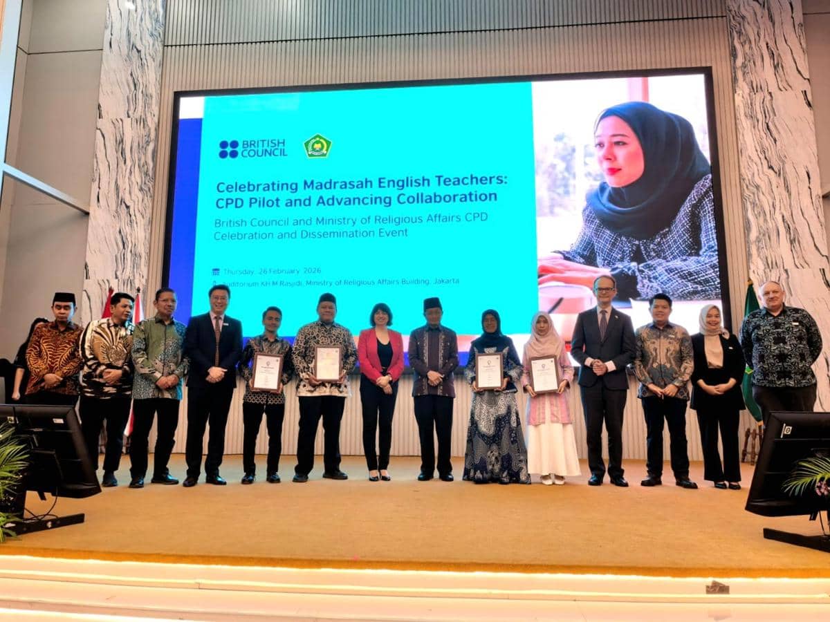 Kemenag membuat program Continuing Professional Development (CPD) bagi guru bahasa Inggris madrasah (dok. Kemenag)