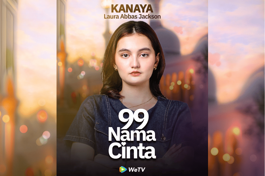 Laura Abbas Jackson sebagai Kanaya di 99 Nama Cinta 
