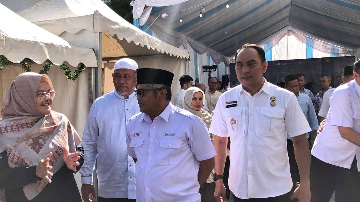 Pelindo Regional 1 juga menggandeng Lembaga Amil Zakat Nasional Baitulmaal Muamalat (Laznas BMM) menghadirkan Pelindo Ramadhan Fest 2026 di Kecamatan Medan Belawan (dok.Laznas BMM)