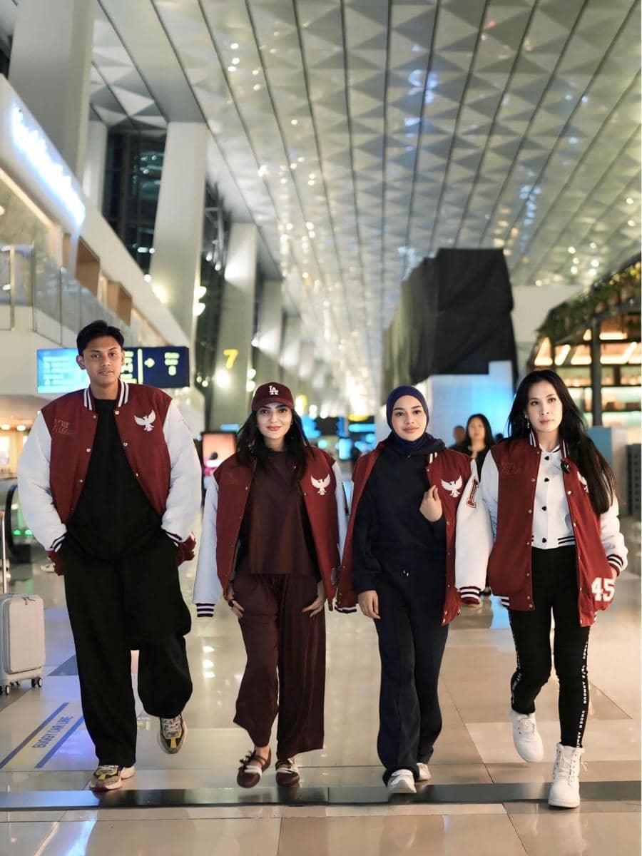 Ashanty, Ibnu Wardani, Aurel Hermansyah, Louisse Scarlett di X The League