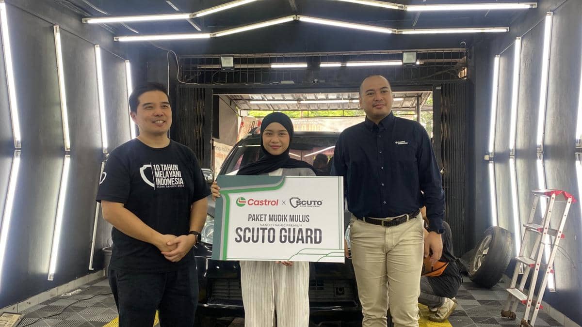 Kolaborasi Castrol–Scuto Sambut Musim Mudik Lebaran