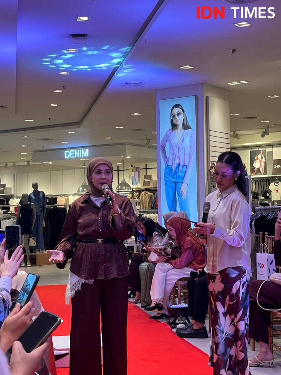 Peluncuran koleksi Ramadan Kareem Max Fashions pada Kamis (26/2/2026) di Max Fashions store, Pondok Indah Mall (PIM) 1, Jakarta Selatan