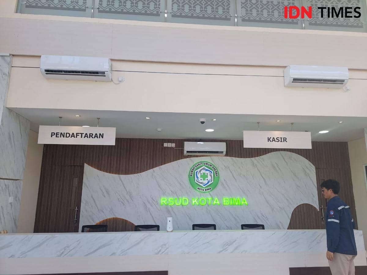 Suasana fasilitas layanan RSUD Kota Bima, Nusa Tenggara Barat (NTB) dalam program peningkatan kelas rumah sakit pemerintah daerah. 