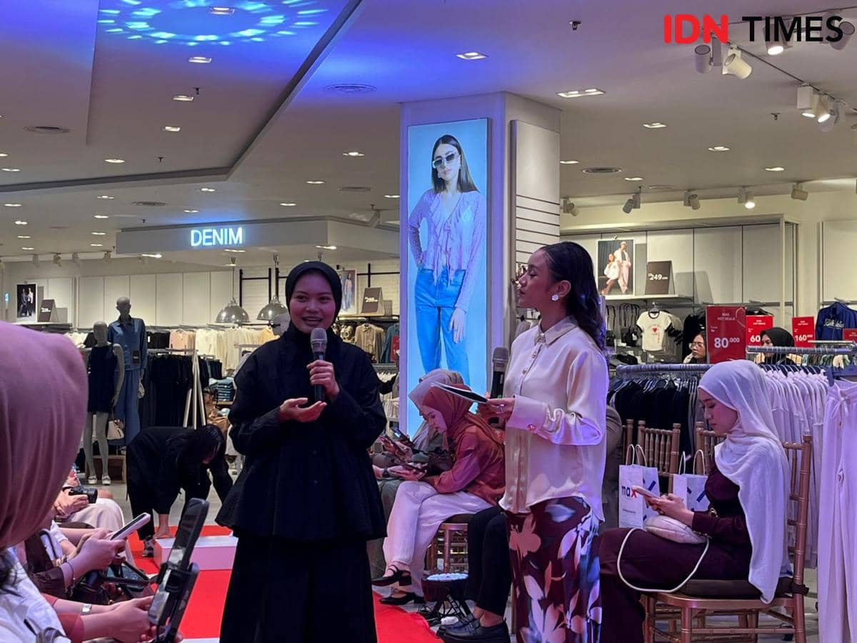 Peluncuran koleksi Ramadan Kareem Max Fashions pada Kamis (26/2/2026) di Max Fashions store, Pondok Indah Mall (PIM) 1, Jakarta Selatan