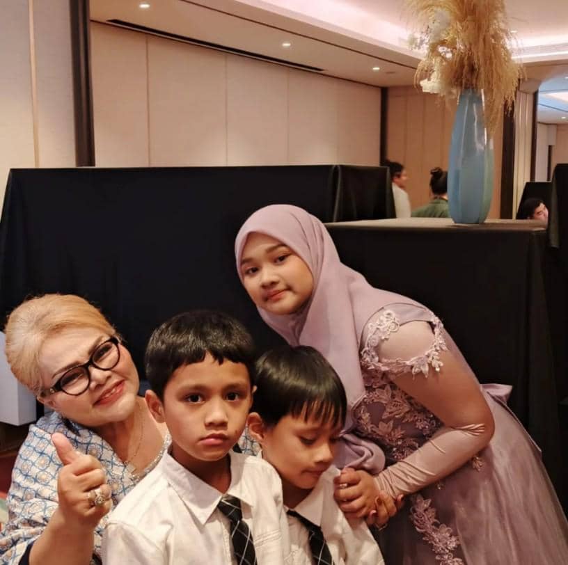 Keluarga di Pernikahan Virgoun