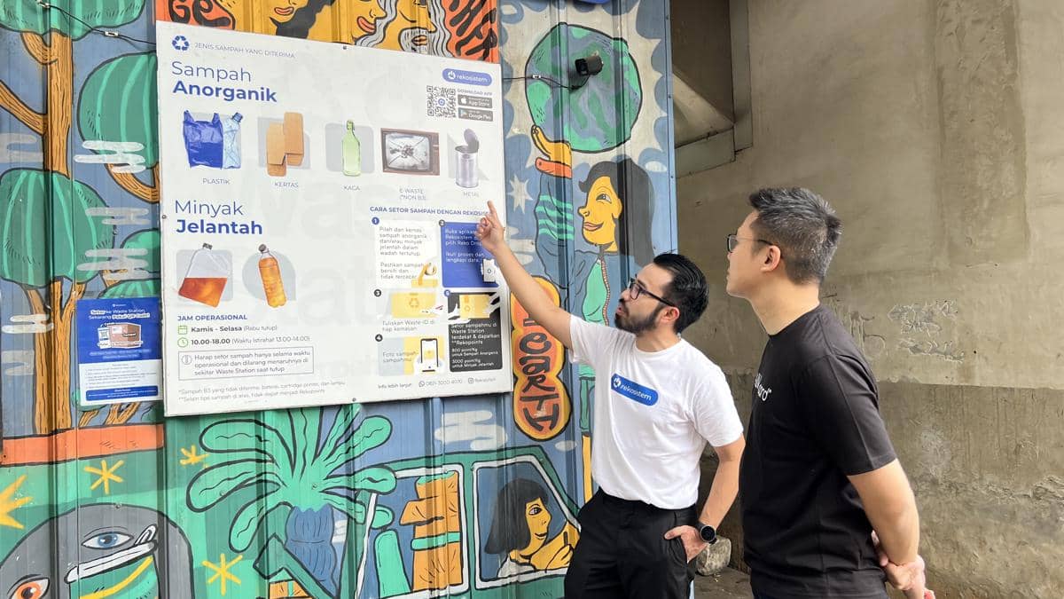 ALVAboard Gandeng Rekosistem, Warga Dapat Insentif Sampah (Dok. ALVAboard)