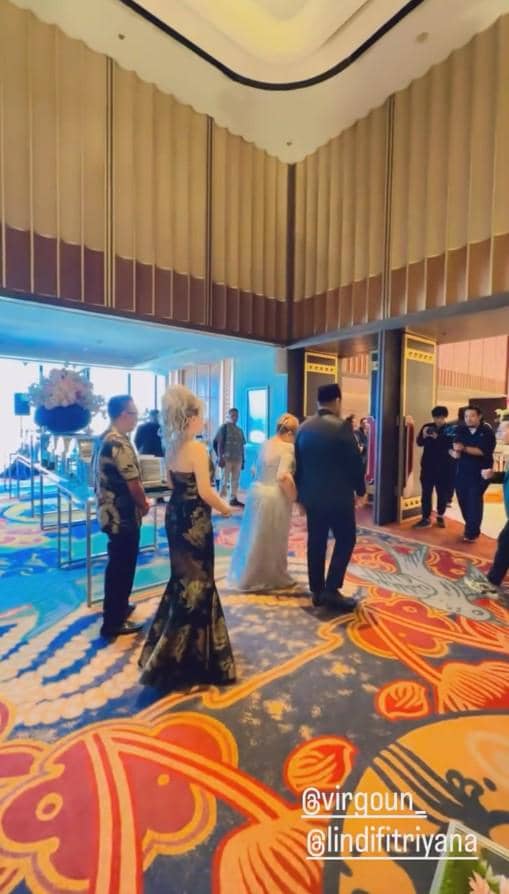 Keluarga di Pernikahan Virgoun