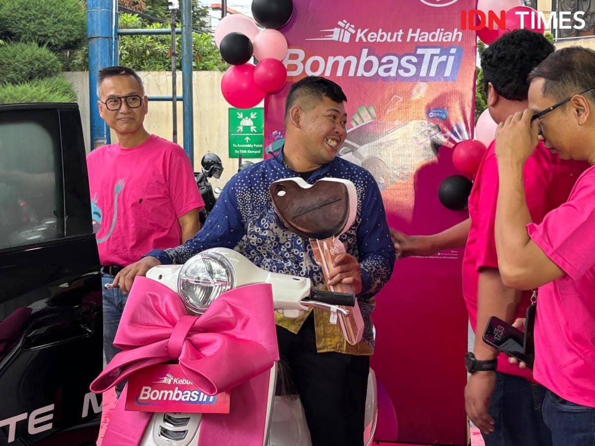 Kisah Satpam Balai Kota Semarang Dapat Vespa Gratis: Rutin Beli Tri