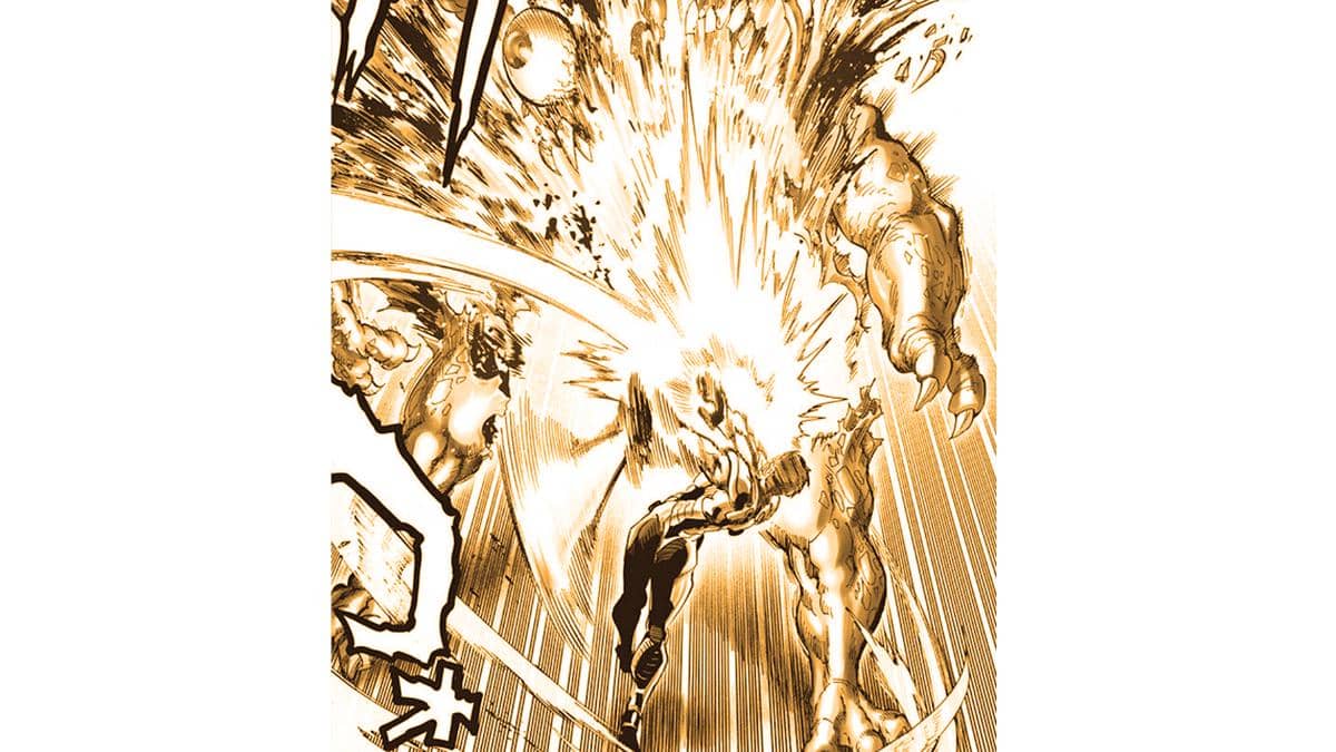 Metal Bat menghajar Meat Dumpling Kneader - One Punch Man