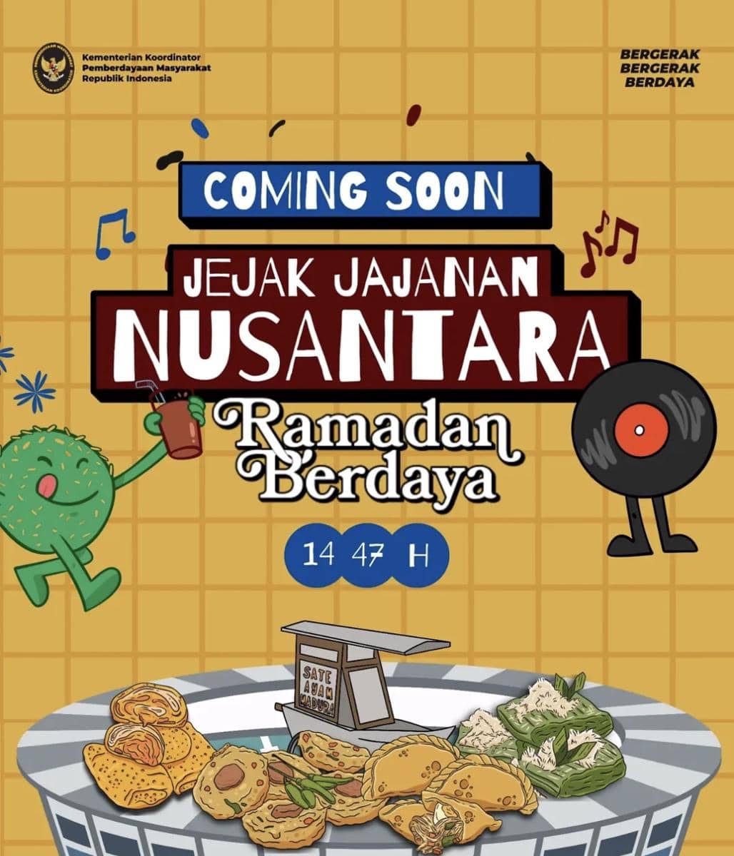 Kemenko PM Kembali Gelar Festival Jejak Jajanan Nusantara di GBK Mulai 6 Maret