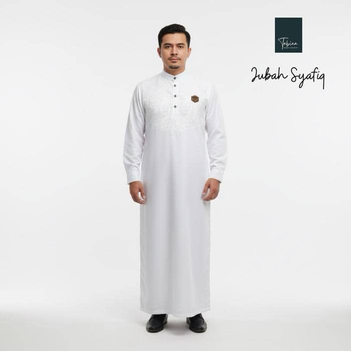Tabina Jubah Putih Syafiq