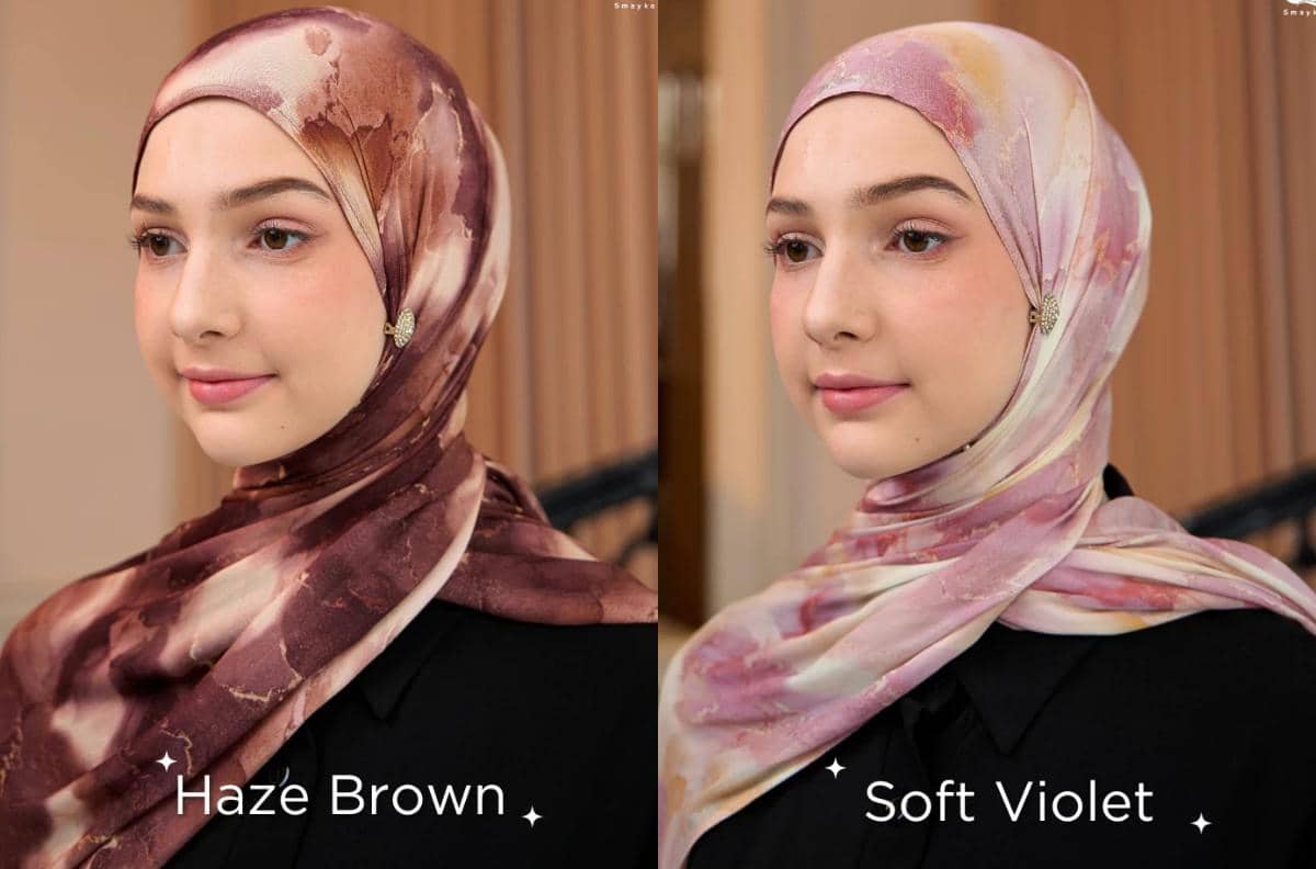 Pasmina viscose printed Smayka