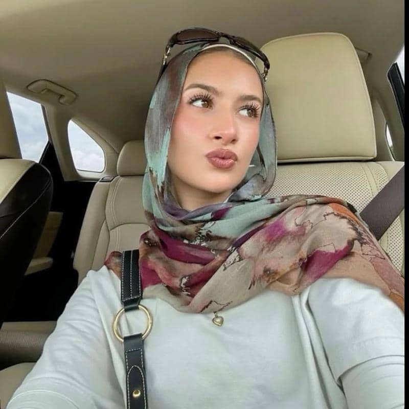 Pasmina viscose printed