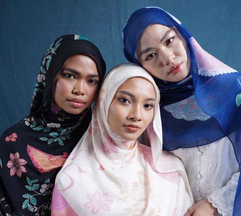 Pasmina viscose printed - MUSWE 