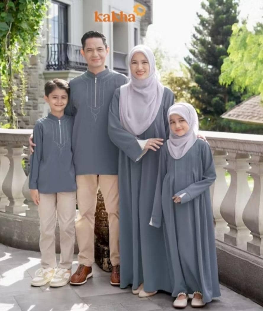 Inspirasi gamis lebaran ibu dan anak 2026
