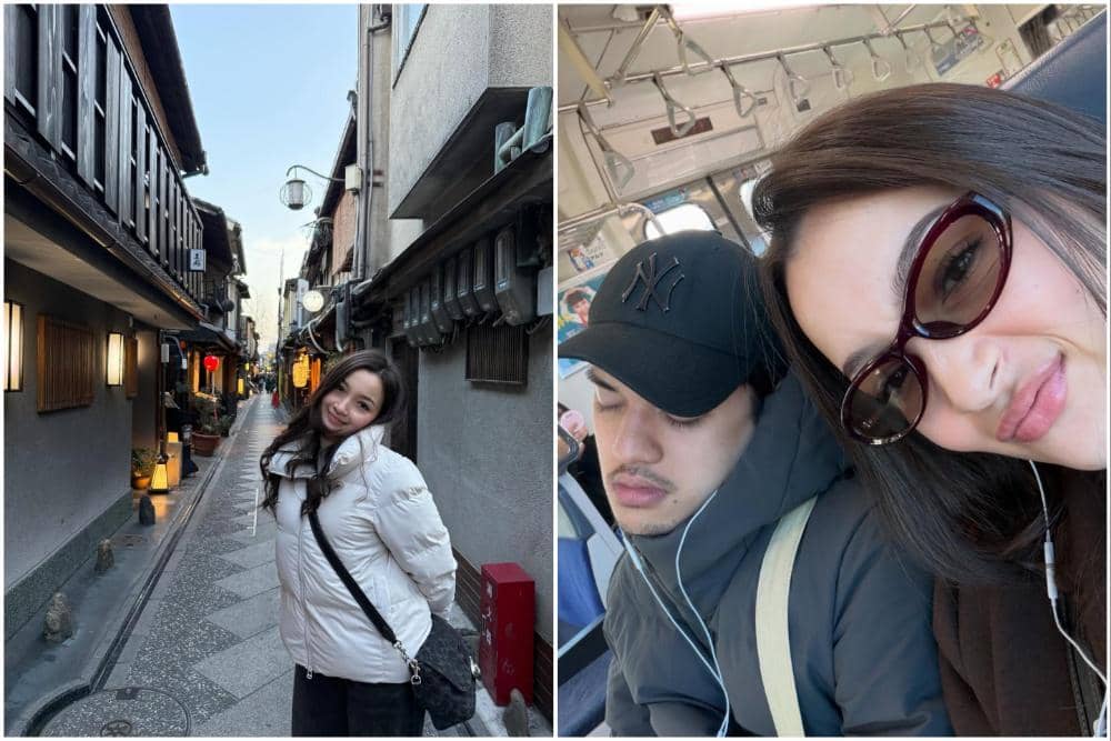 10 Potret Megan Domani saat Liburan di Jepang Ditemani Kekasih