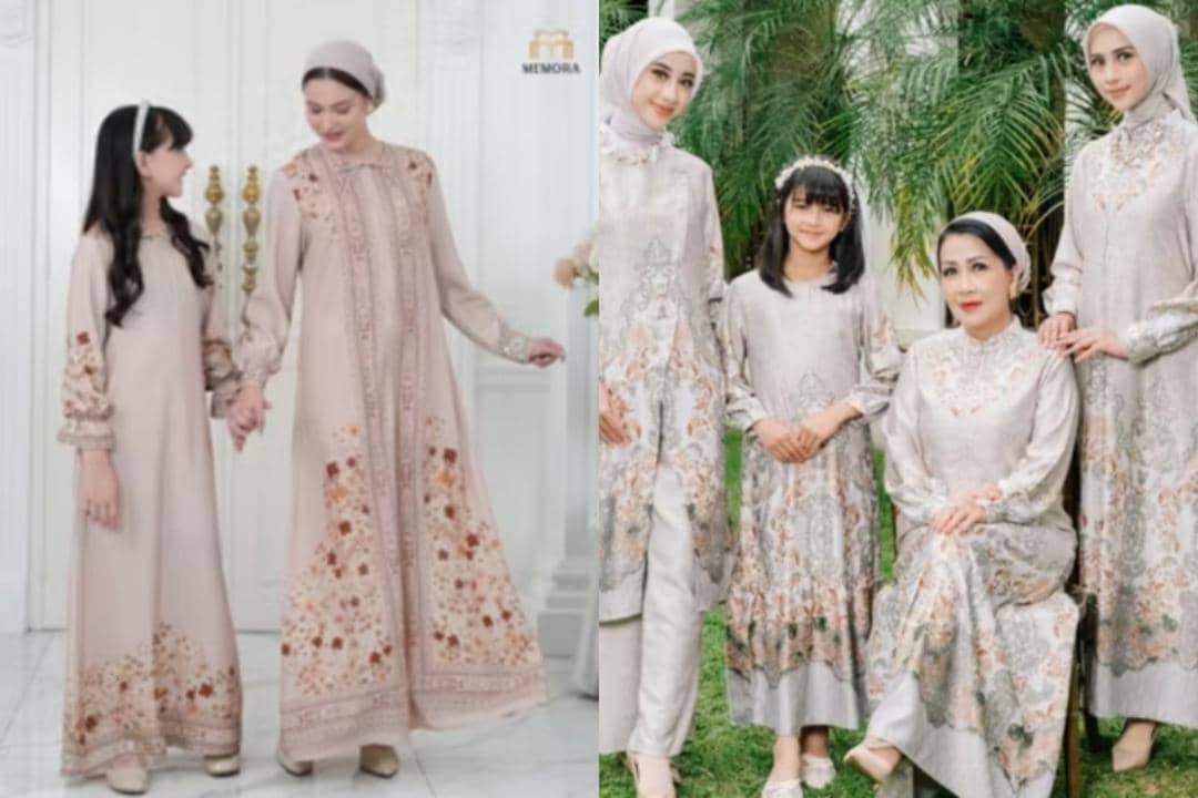 7 Inspirasi Gamis Lebaran 2026 Ibu dan Anak, Kompak dan Stylish!