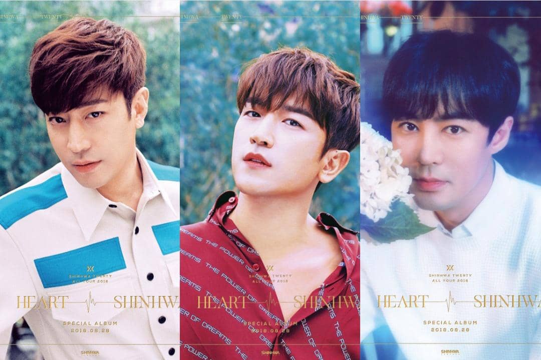 Eric, Minwoo, dan Junjin SHINWA