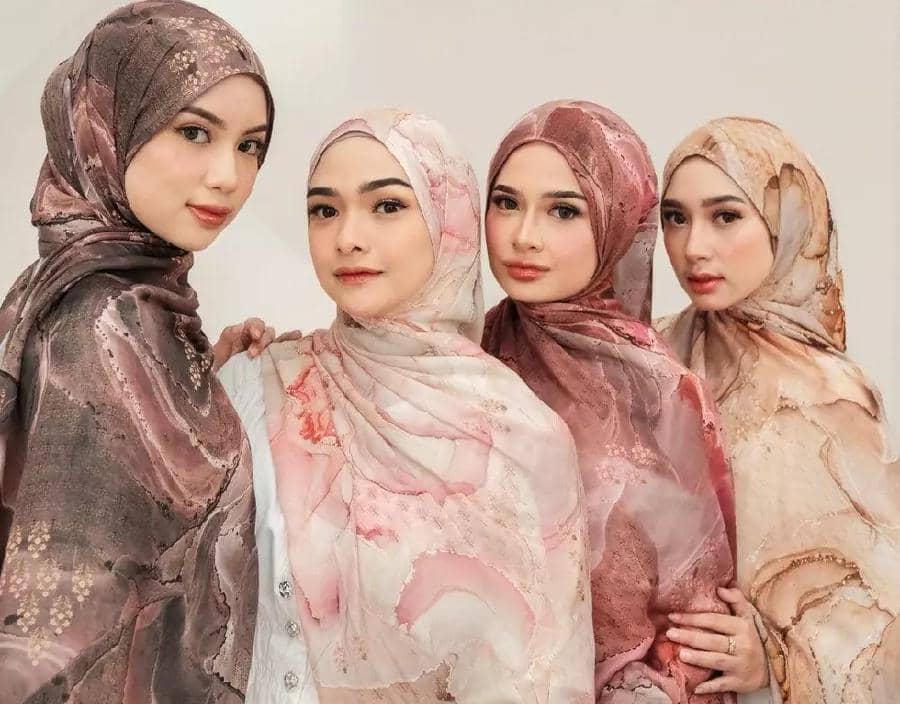 Hijab viscose printed Khayla Indonesia