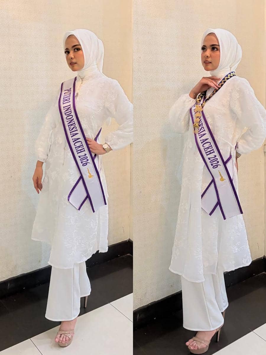 potret Rahmidawati Aldi, Puteri Indonesia Aceh 2026