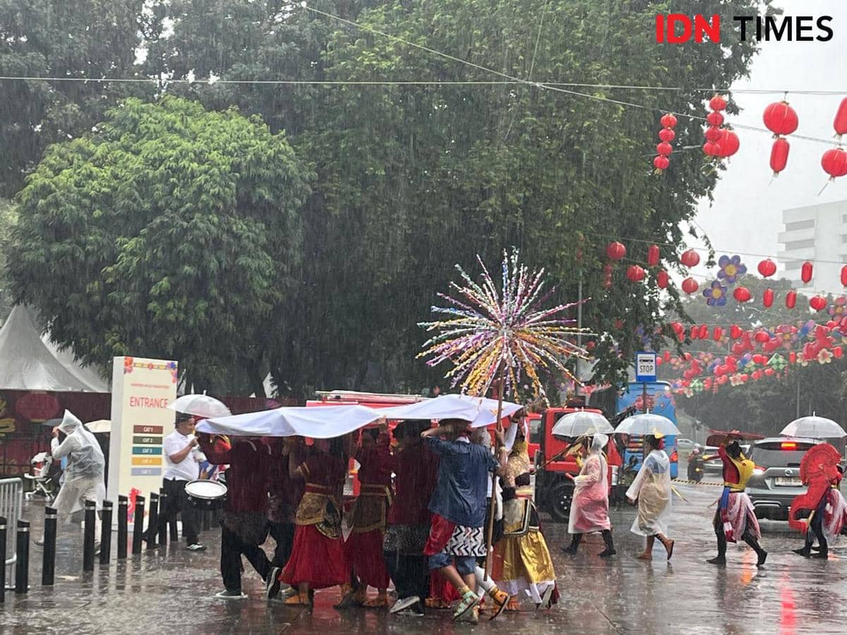 Hujan Deras, Parade Imlek Nusantara 2026 Ditunda