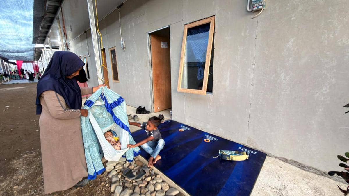 BNPB Pastikan Dukungan Bertahap bagi Warga Huntara Aceh Utara