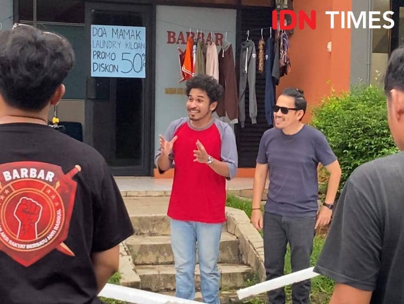 potret suasana di lokasi syuting PPT Jilid 19, Selasa (24/2/2026)