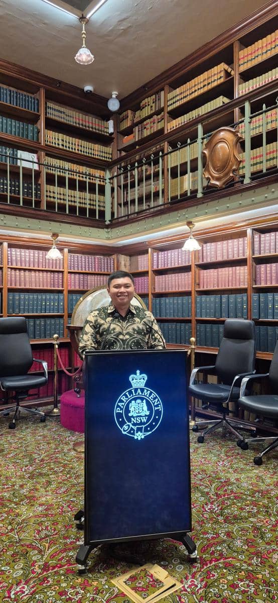 Mirza Idham Saifuddin, ketua Yayasan Chony Zamani. (dok. Mirza Idham Saifuddin)