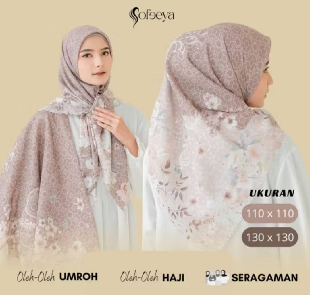 model hijab motif lebaran 2026