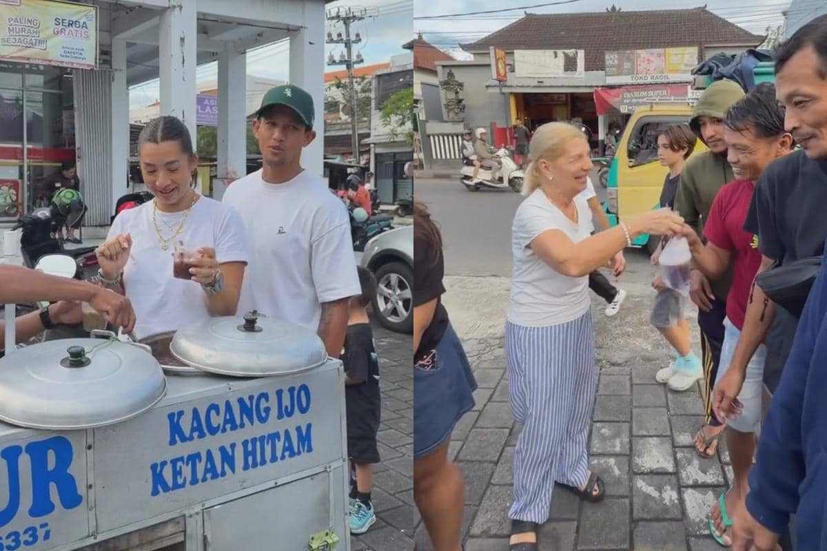 7 Potret Irfan dan Jennifer Bachdim Berbagi Takjil Gratis Ramadan 2026